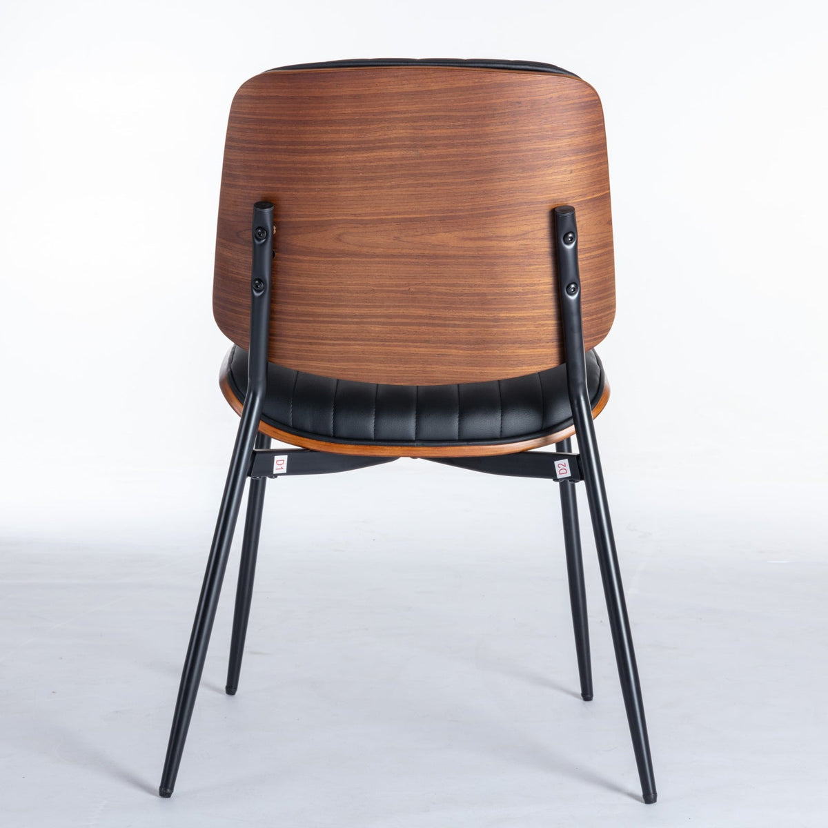 A&A Furniture Mid Century Modern Dining Chairs Set of 2