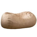 Marlin 6.5 Foot Suede Cylindrical Bean Bag - Tuscany