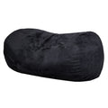 Lara 6.5 Foot Suede Cylindrical Bean Bag