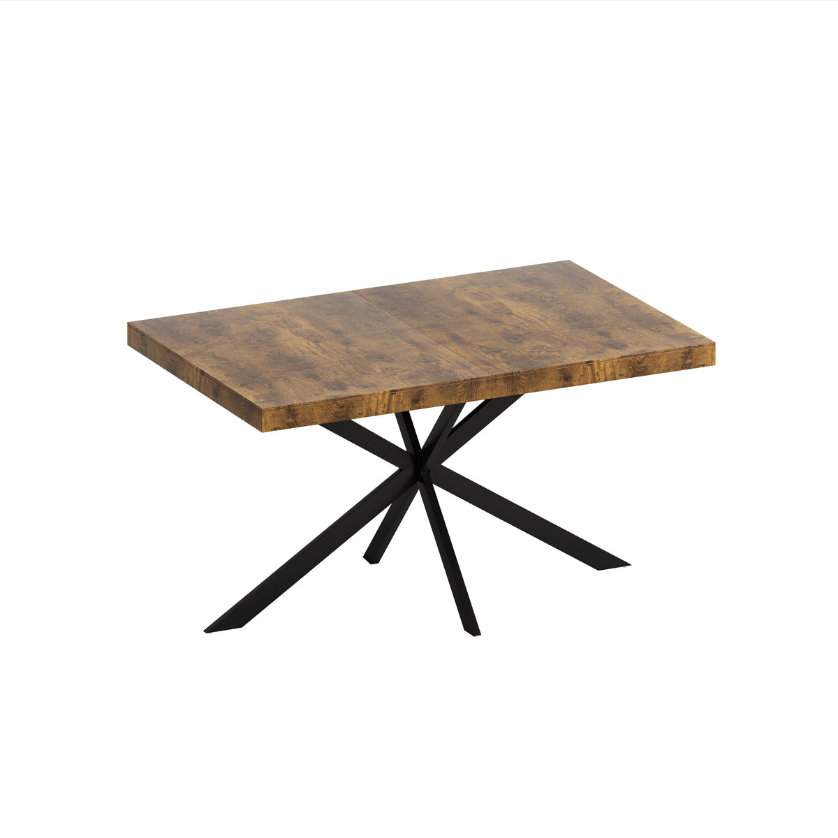 Retro Rectangular Stretch Dining Table