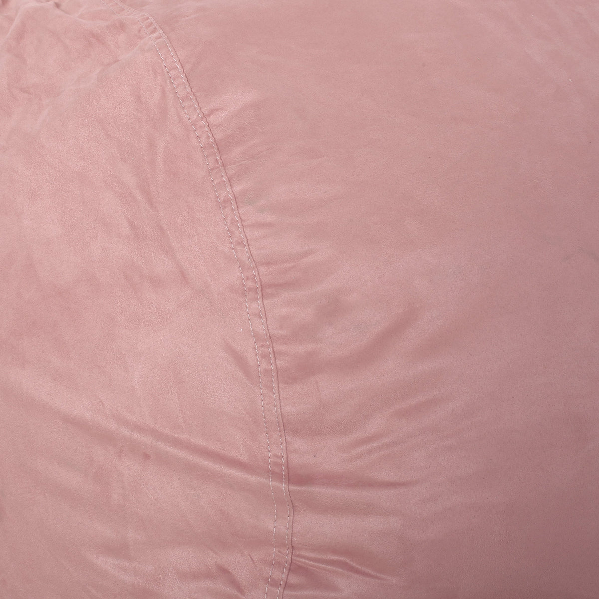 Aruba 8 Foot Microfiber Cylindrical Bean Bag Chair - Rose