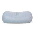 Aruba 8 Foot Microfiber Cylindrical Bean Bag - Seafoam