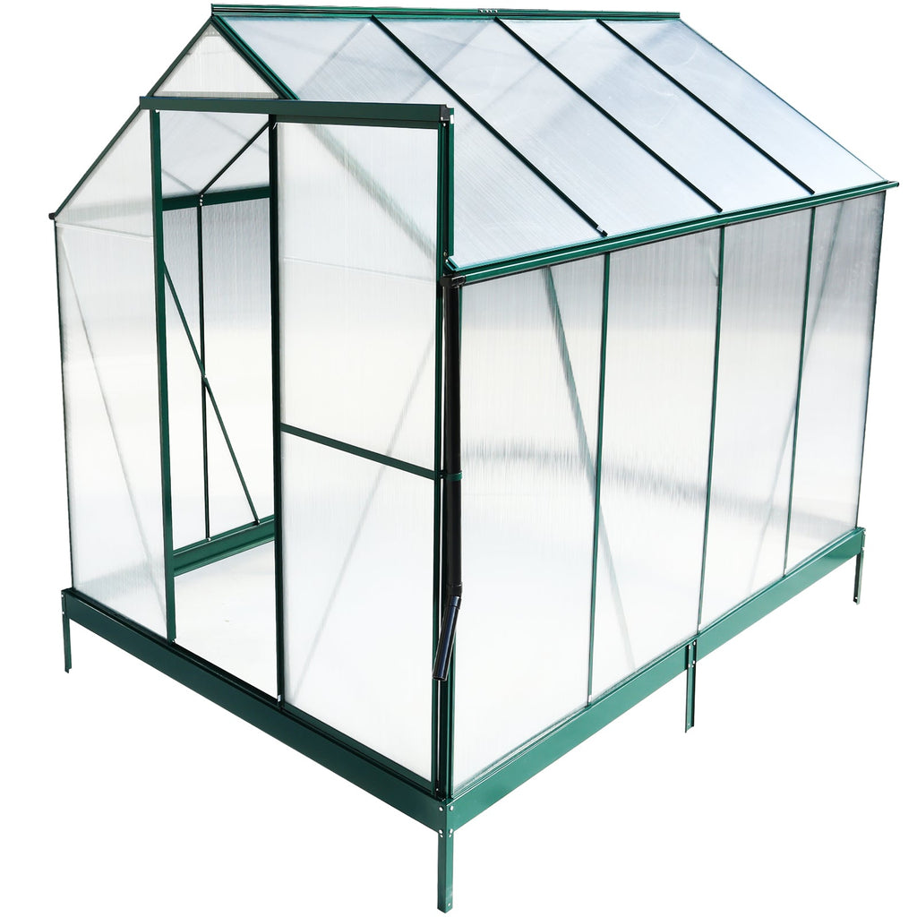 Heavy-Duty Outdoor Aluminum Walk-in Greenhouse