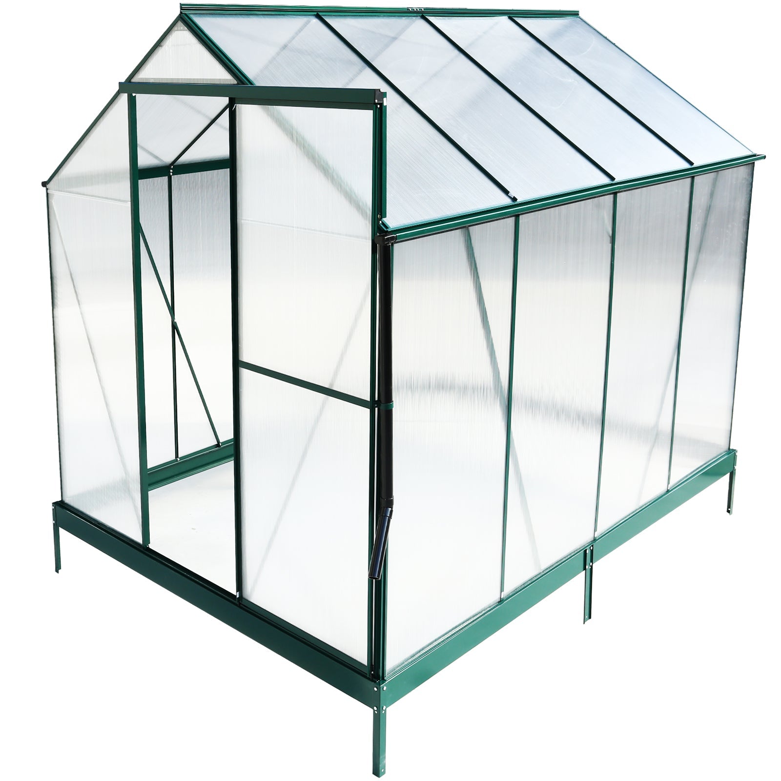 Heavy-Duty Outdoor Aluminum Walk-in Greenhouse