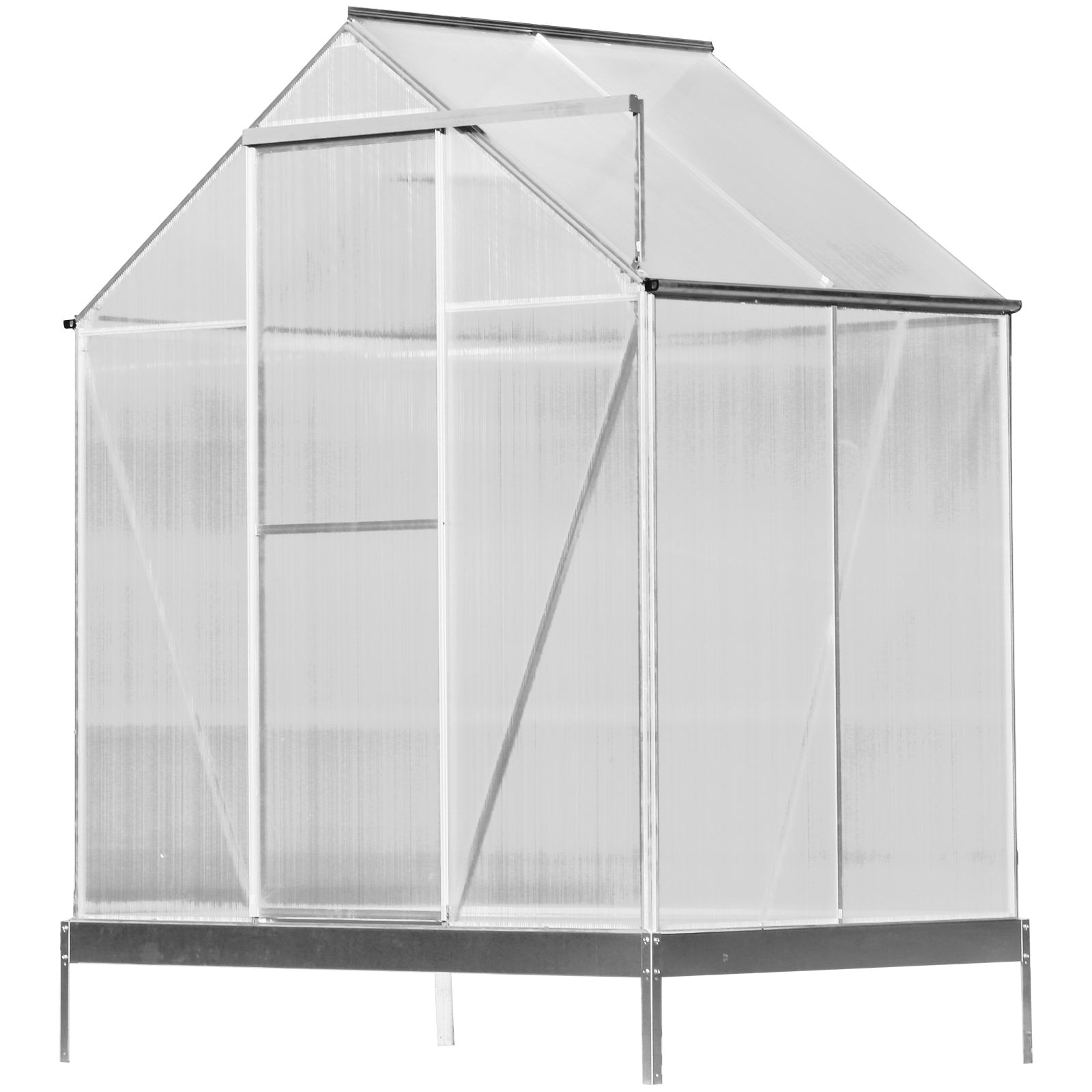 6.3'*4.2'*7' Polycarbonate Greenhouse