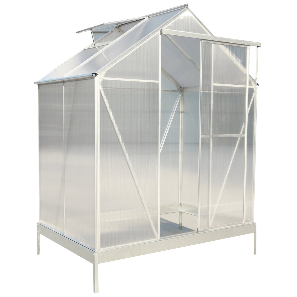 6.3'*4.2'*7' Polycarbonate Greenhouse