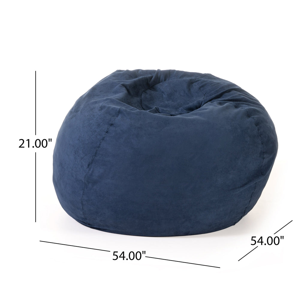 5-Foot Comfortable High-Density Shredded Foam Bean Bag Chair