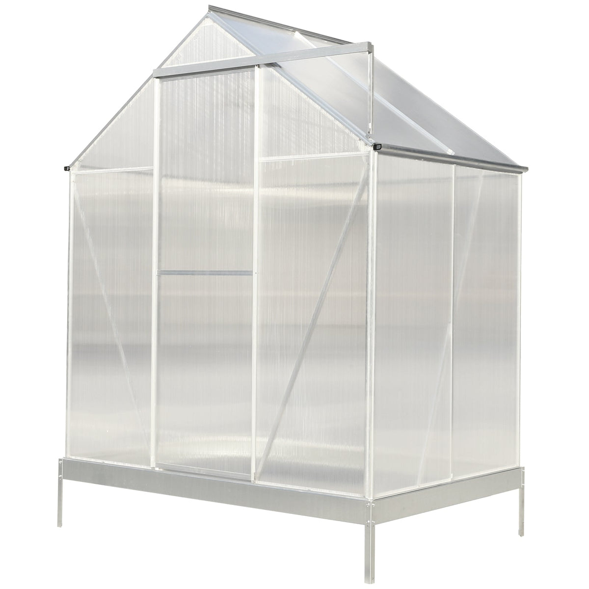 6.3'*4.2'*7' Polycarbonate Greenhouse