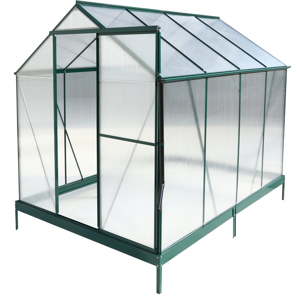 Heavy-Duty Outdoor Aluminum Walk-in Greenhouse
