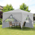 Outdoor 10x10 Ft Pop Up Gazebo Canopy Tent