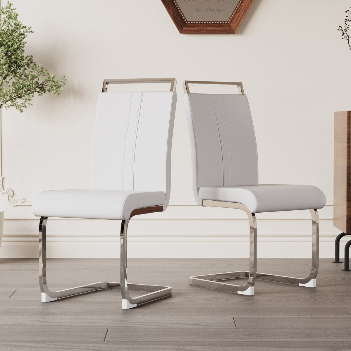 Modern Dining Chairs - Set of 2