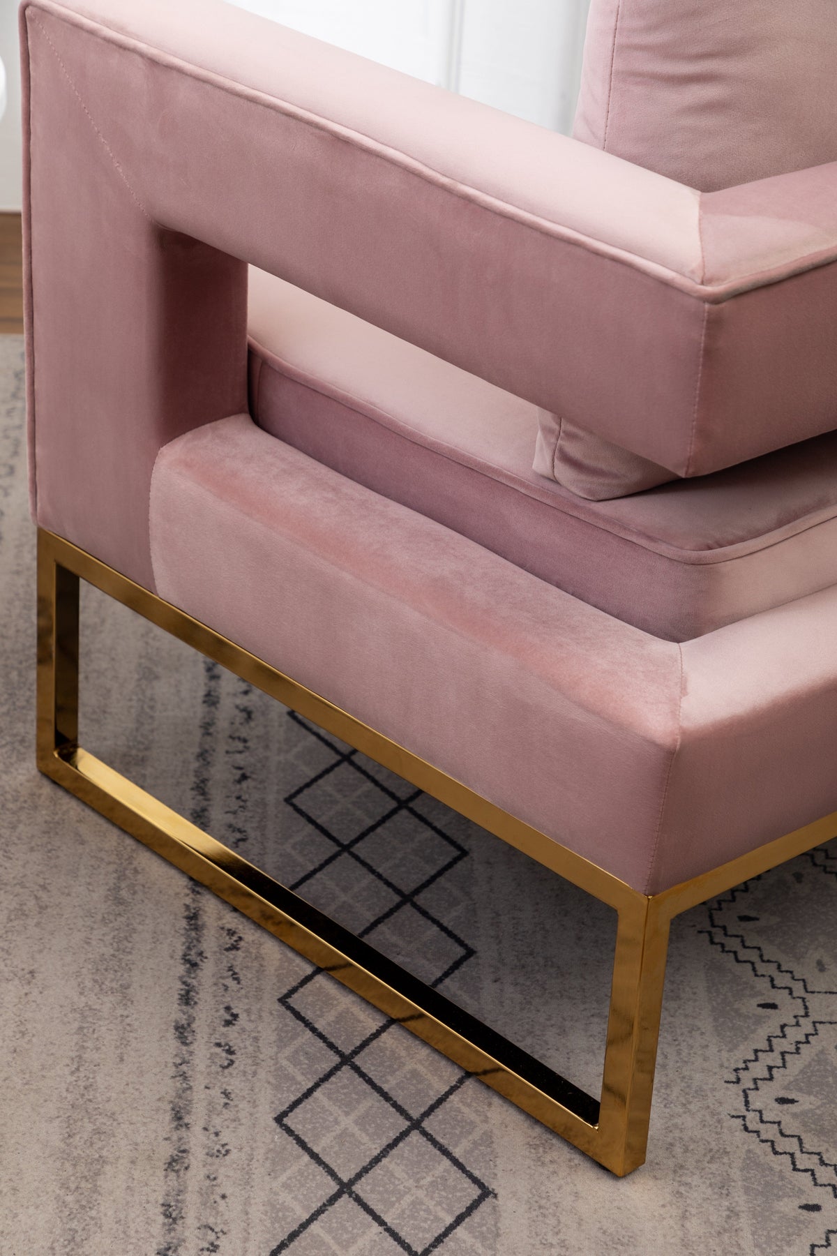 Lenola Contemporary Upholstered Accent Arm Chair