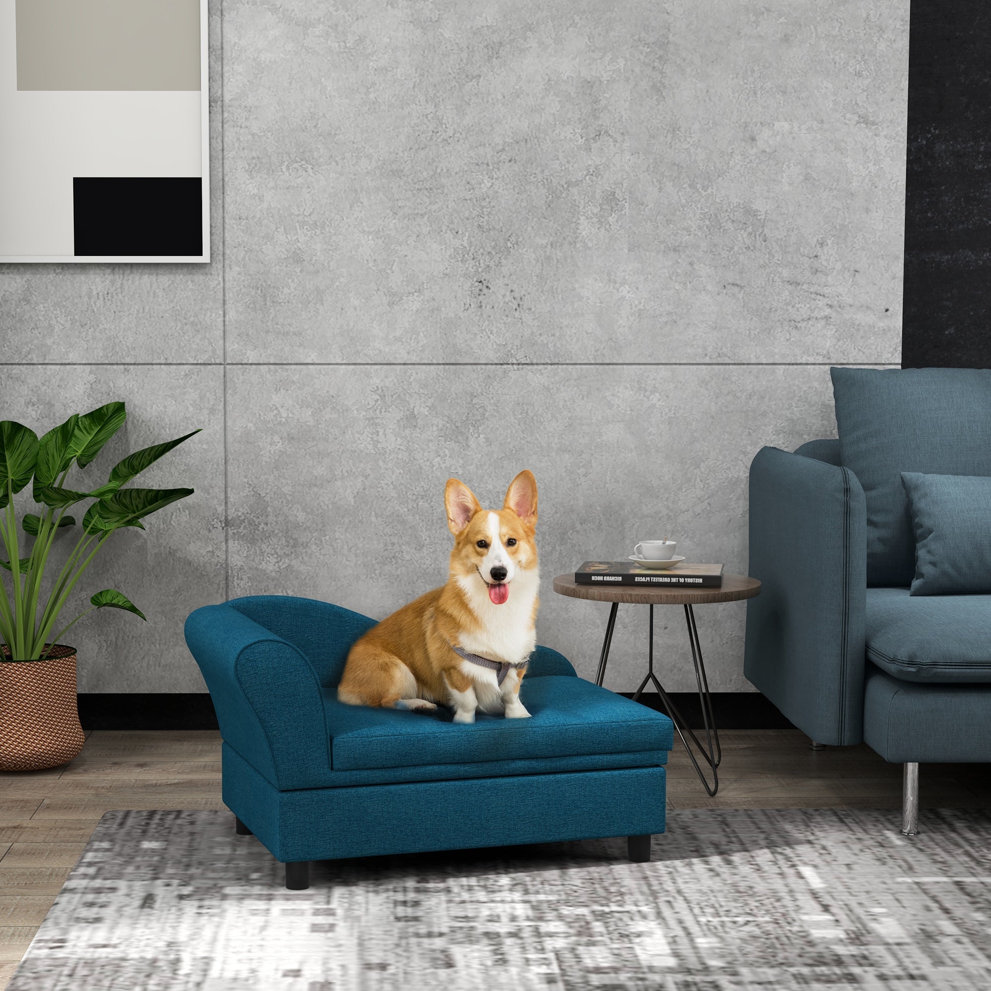PawHut Pet Sofa for Small and Medium Dogs