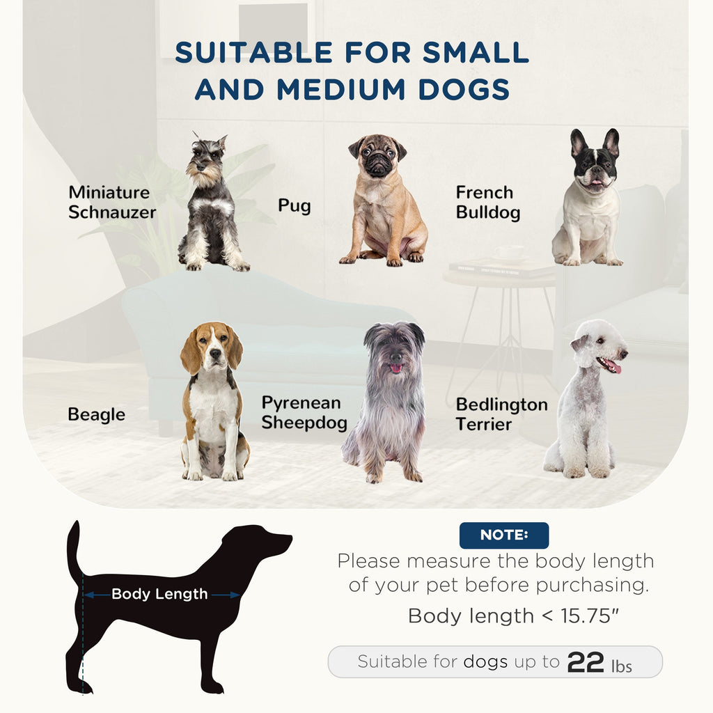 PawHut Pet Sofa for Small and Medium Dogs