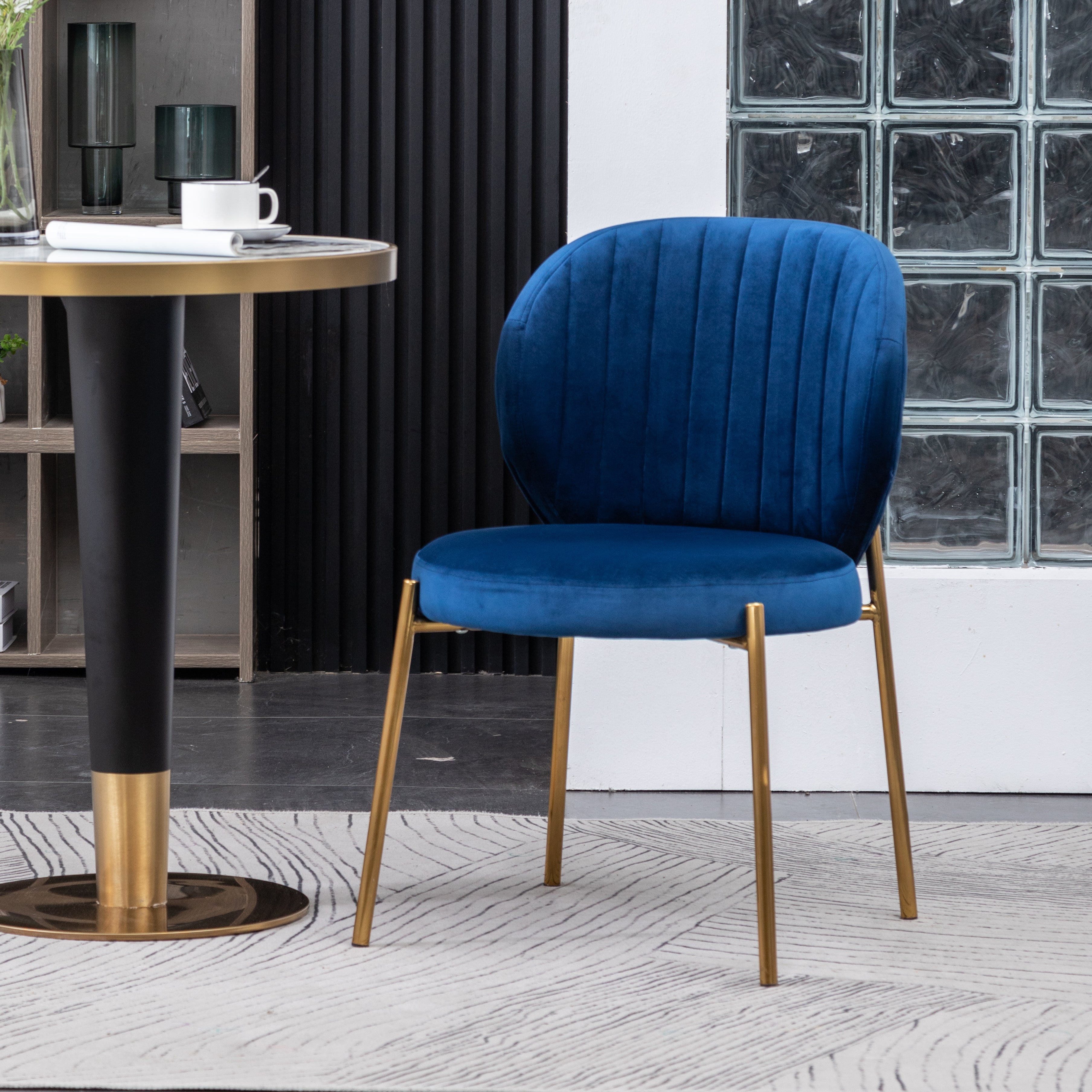 Amoa Contemporary Velvet Upholstery Dining Chair