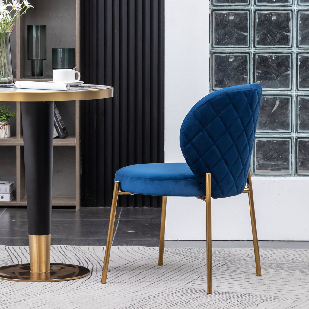 Amoa Contemporary Velvet Upholstery Dining Chair