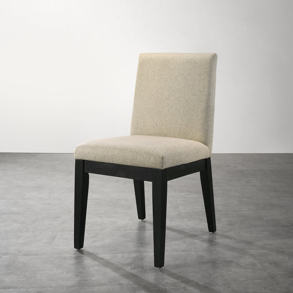 Rocco Contemporary Solid Wood Dining Chairs, Set of 2