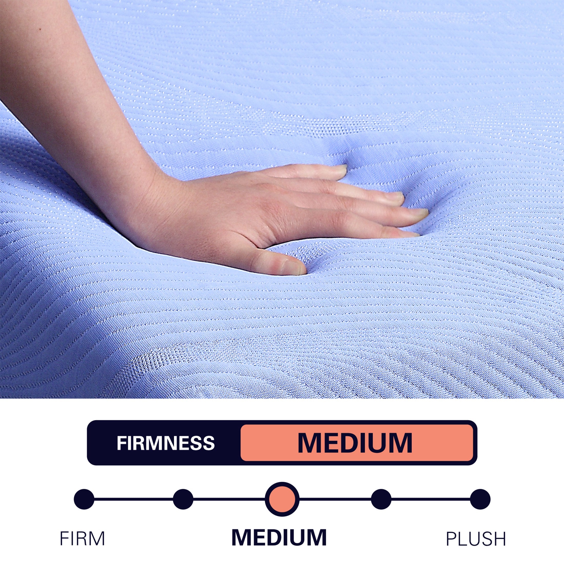 Bridgevine Home 12 Inch Refresh Flex Head Hybrid Cooling Gel Mattress