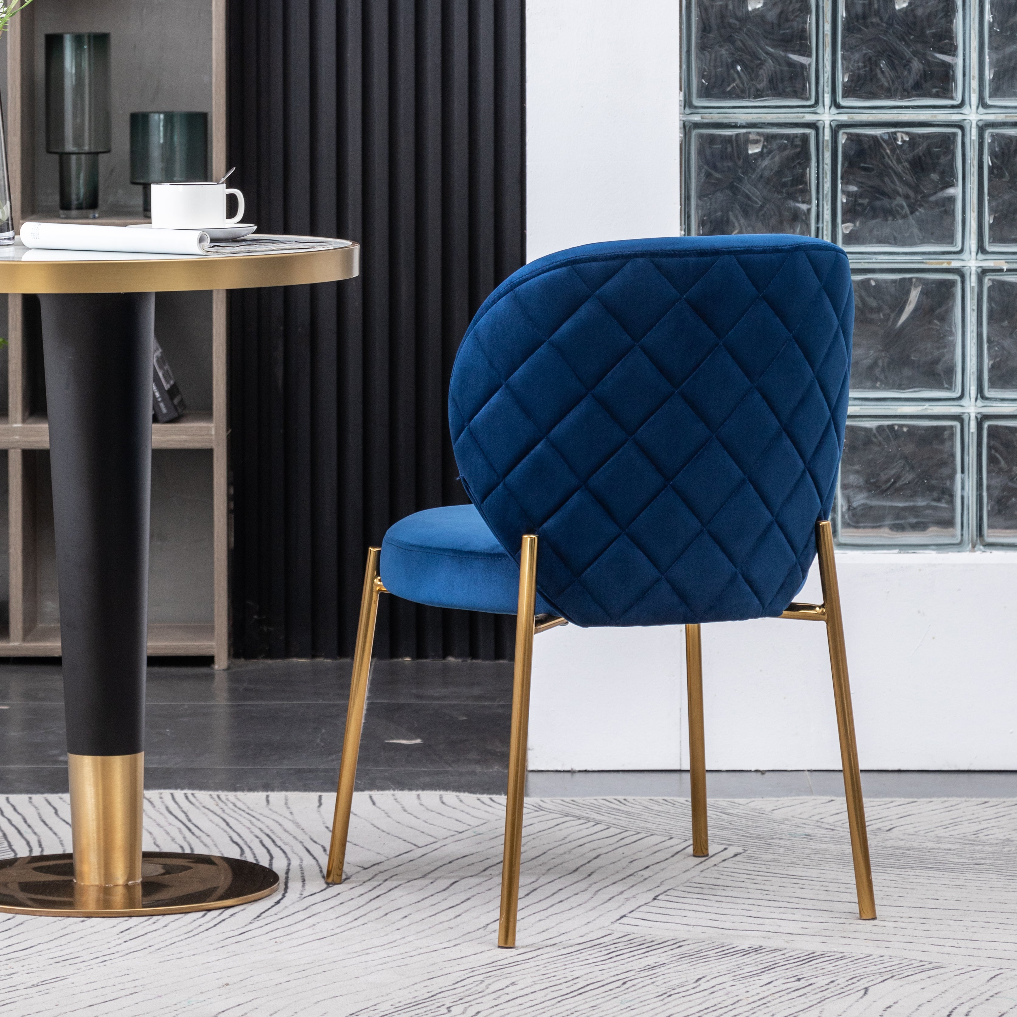 Amoa Contemporary Velvet Upholstery Dining Chair