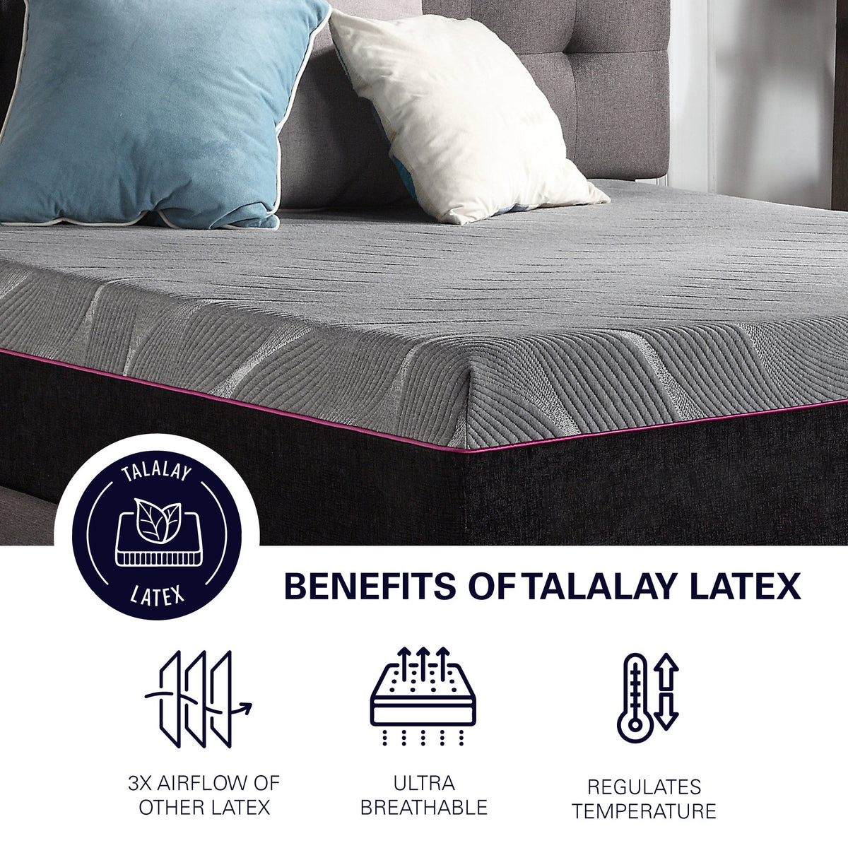 Renew 11 Inch Cooling Fast Responding Latex Foam Kids Mattress