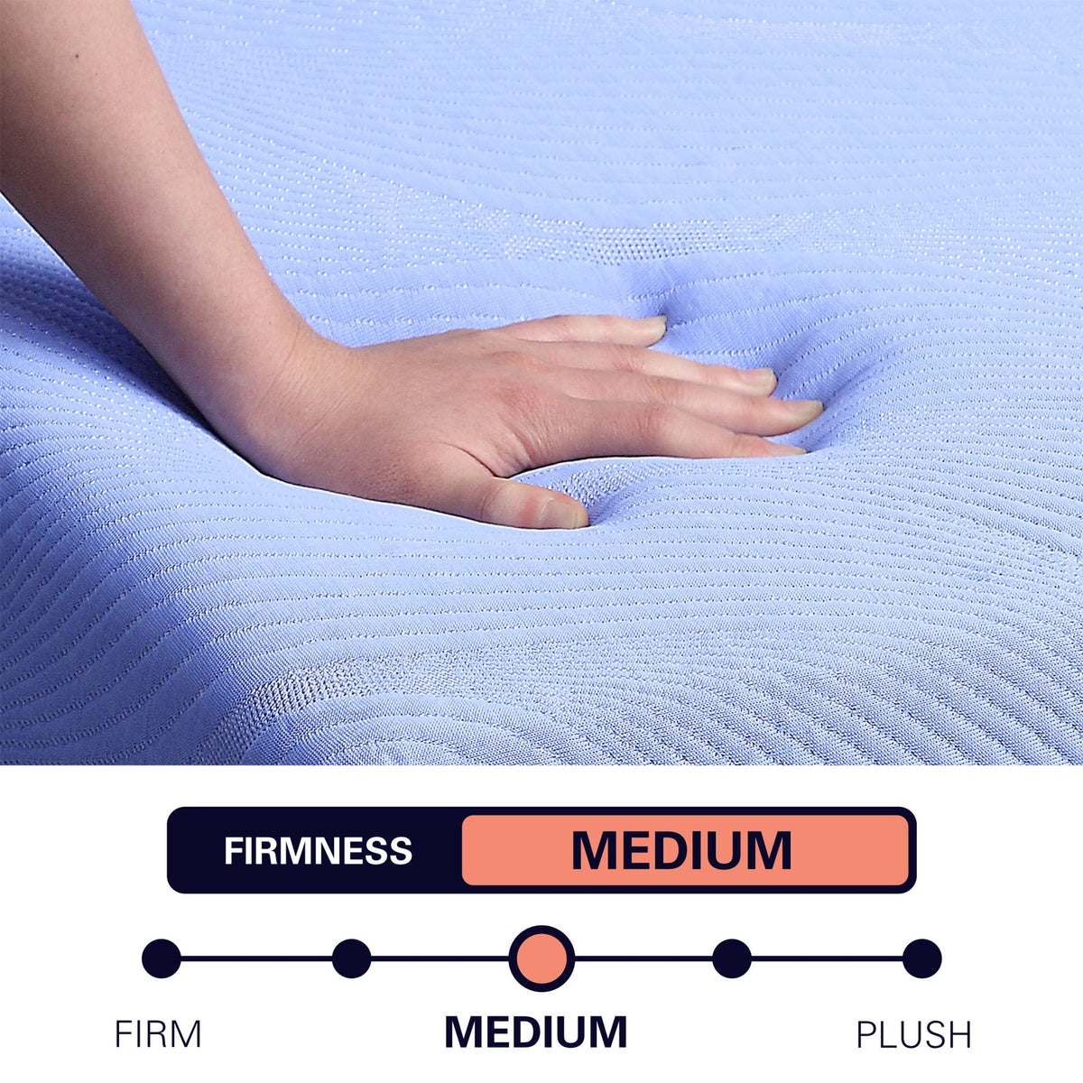 Bridgevine Home 12 Inch Refresh Hybrid Cooling GelCare Mattress