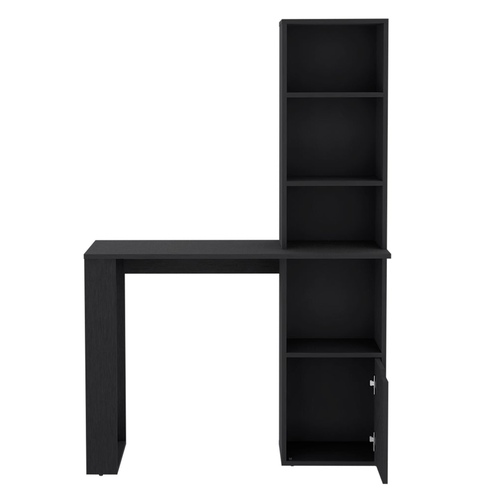 Writing Desk With Bookcase and Cabinet