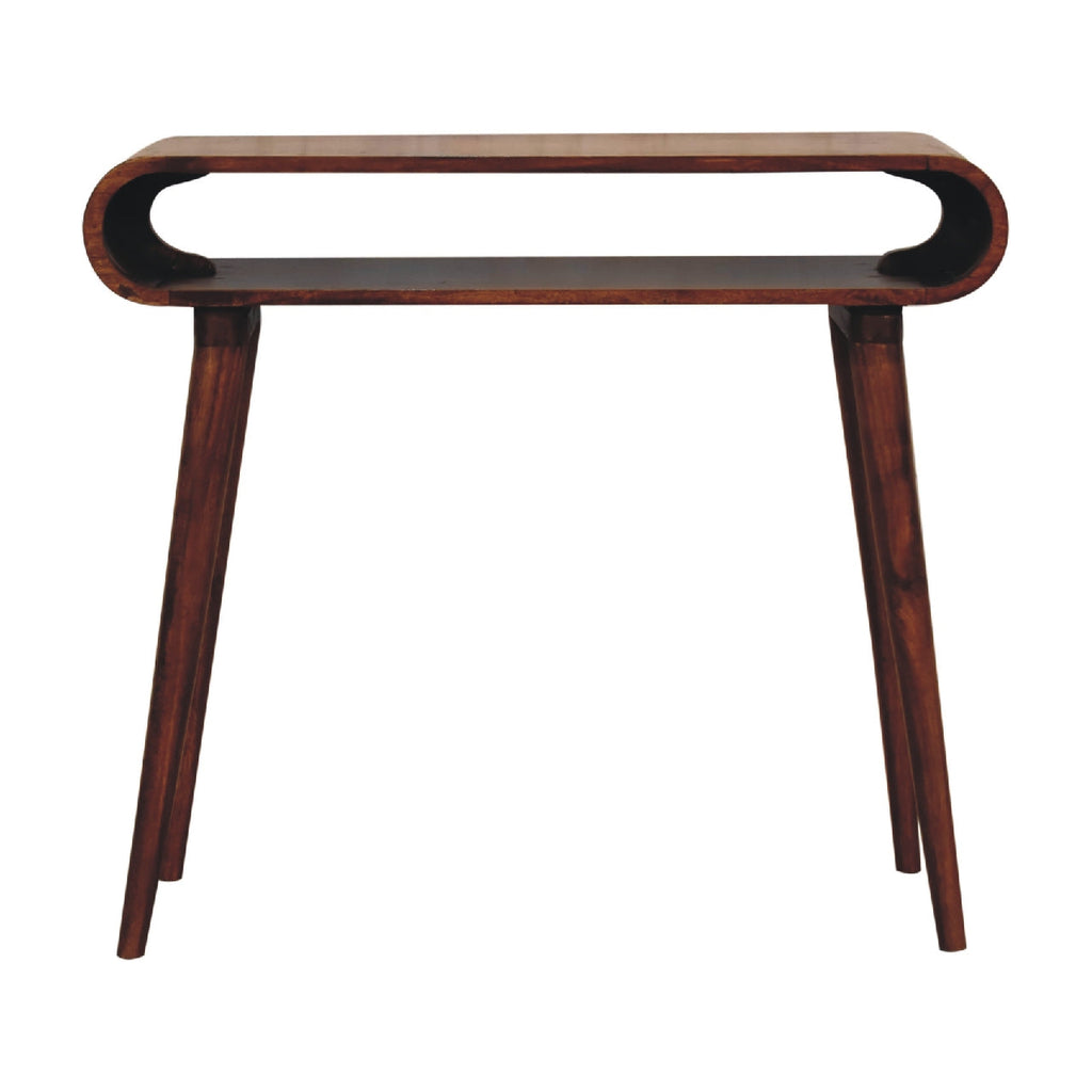Solid Wood Amaya Nordic Style Console Table