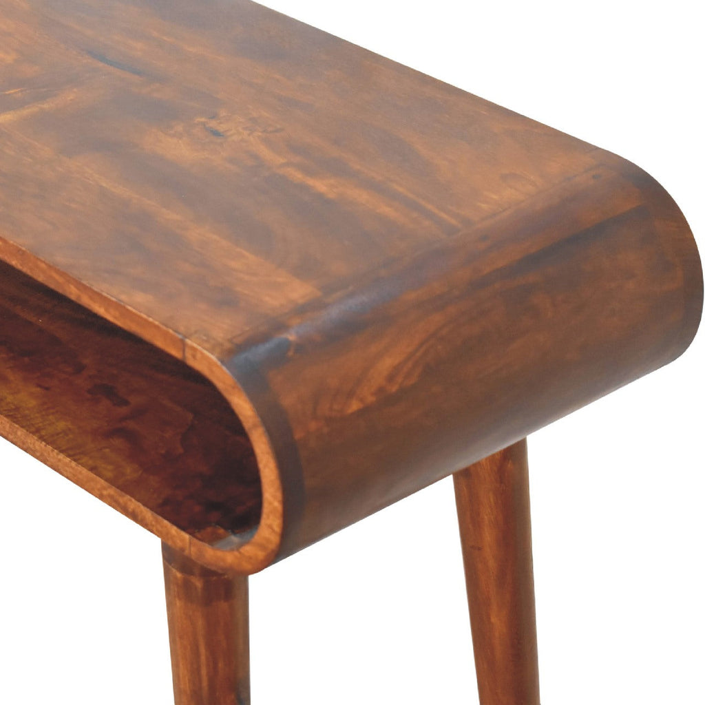 Solid Wood Amaya Nordic Style Console Table