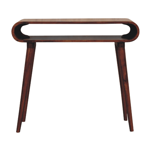 Solid Wood Amaya Nordic Style Console Table