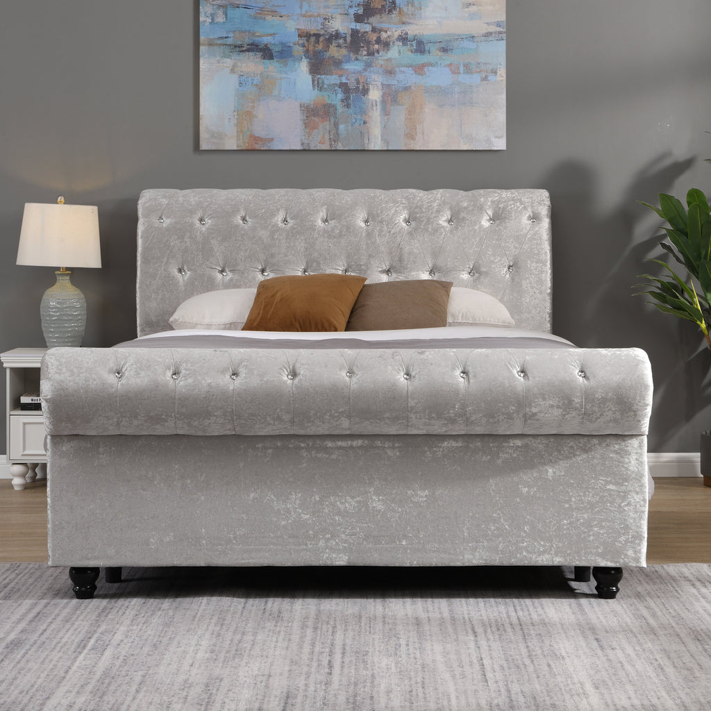 Hartfried Upholstered Storage Bed, Queen Size