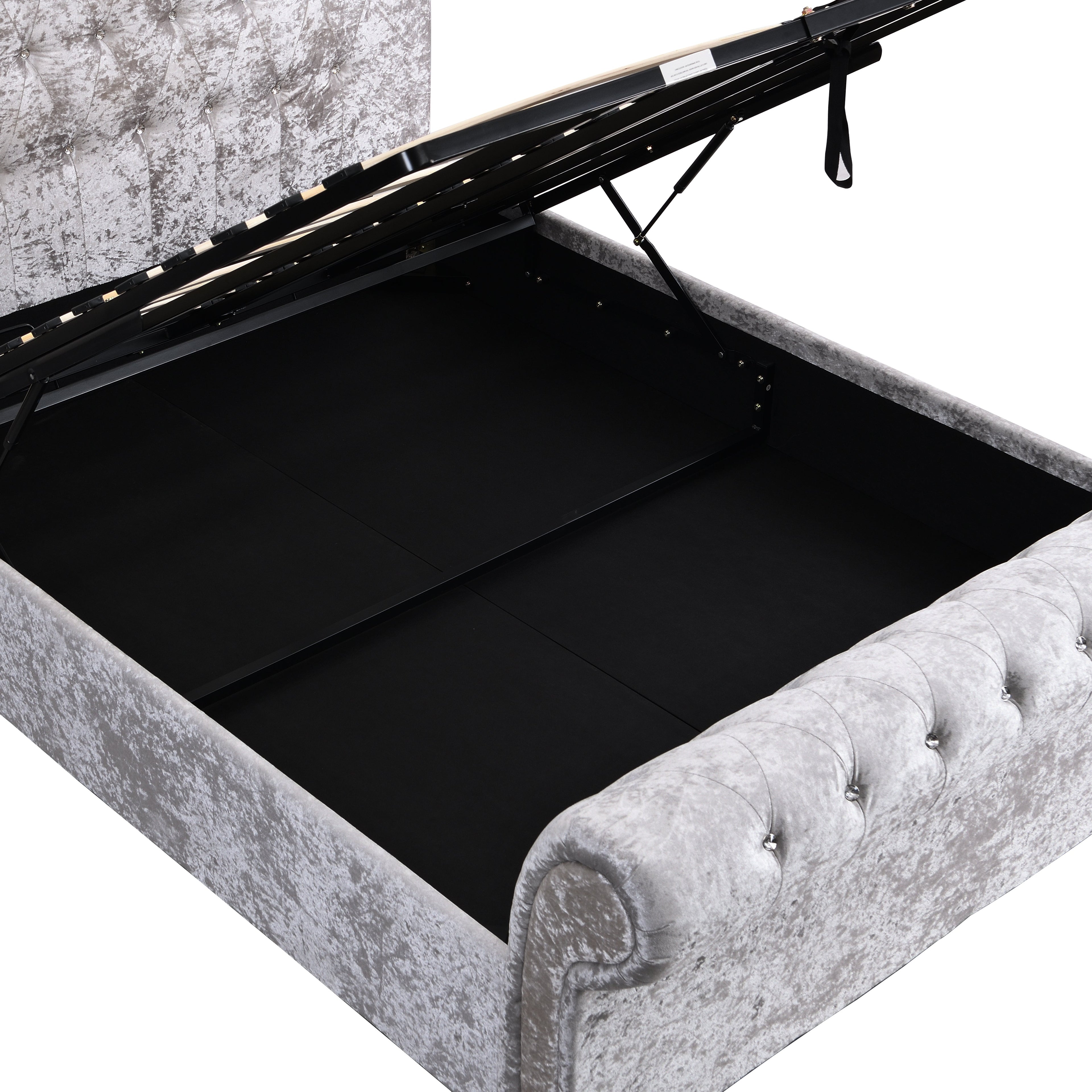 Hartfried Upholstered Storage Bed, Queen Size