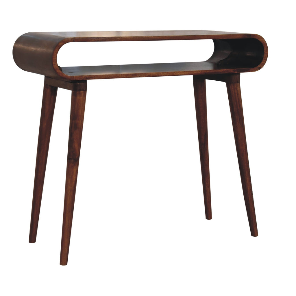 Solid Wood Amaya Nordic Style Console Table