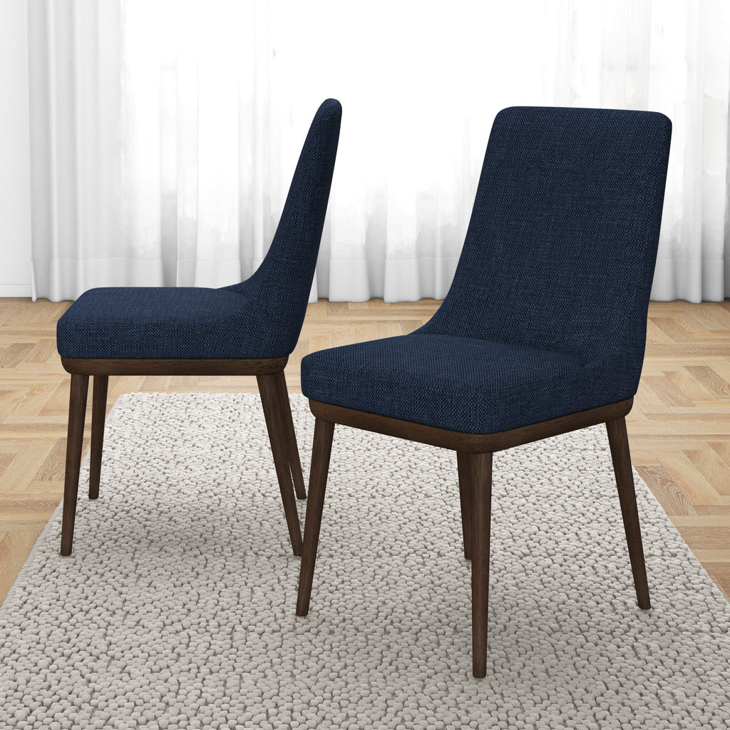 Minimalist Kate Mid-Century Modern Dining Chair (Set of 2)