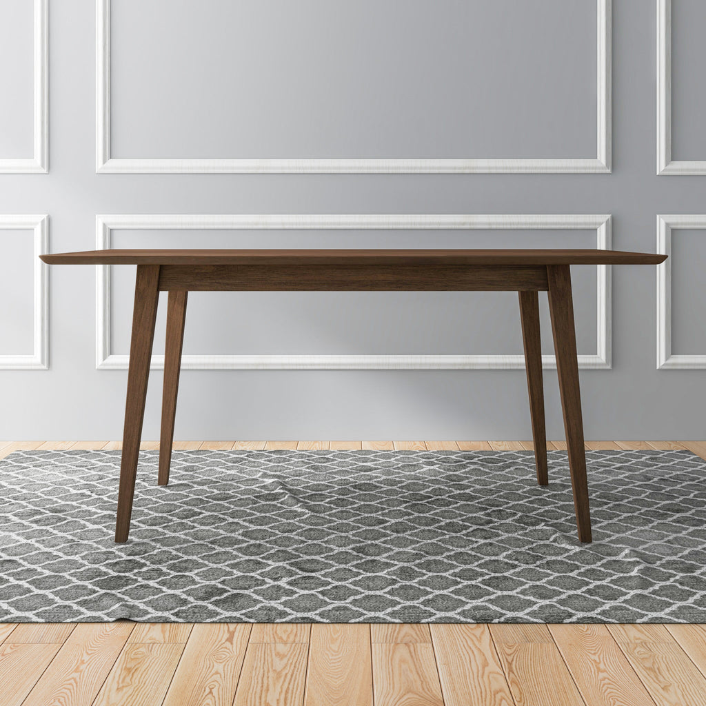 Levi Modern Style Solid Wood Rectangular Dining Kitchen Table