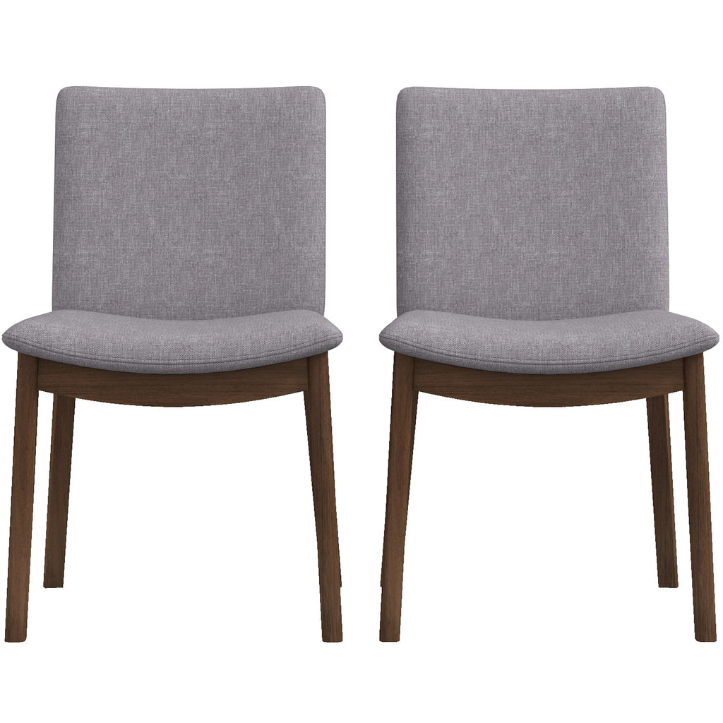 Top Quality Laura Mid-Century Modern Solid Wood Dining Chair Set of 2