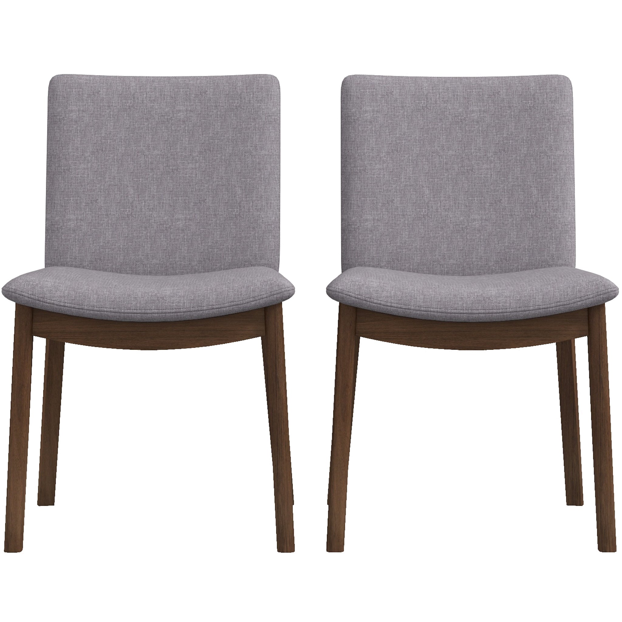 Top Quality Laura Mid-Century Modern Solid Wood Dining Chair Set of 2