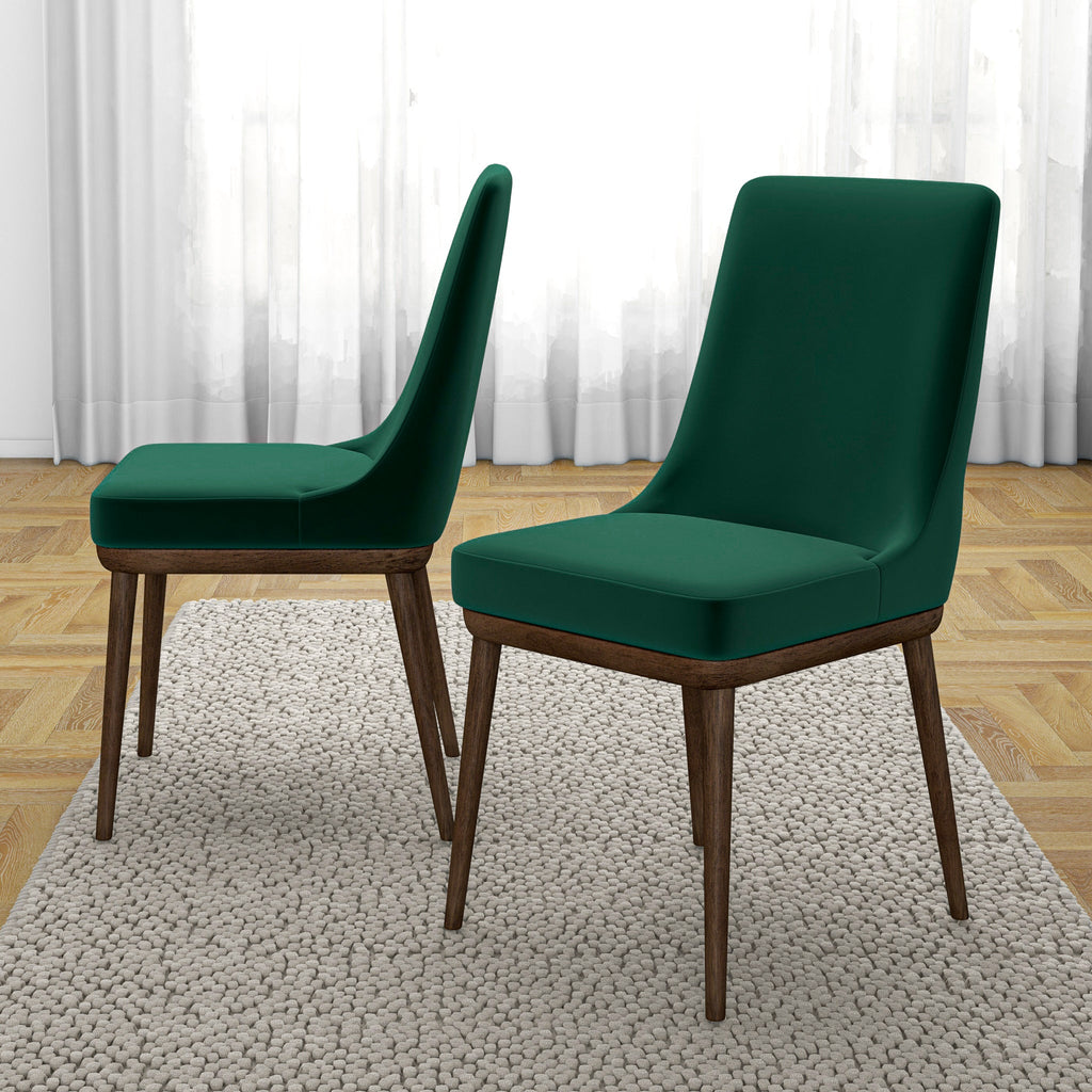 Fast Delivery Kate Mid-Century Modern Dining Chair Set of 2