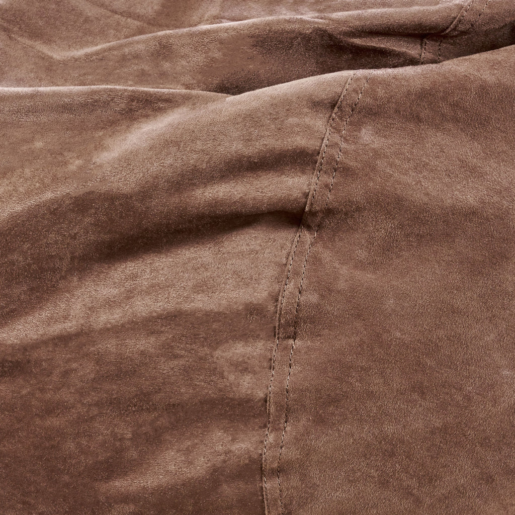 Jasper Traditional 8 Foot Cylindrical Suede Bean Bag