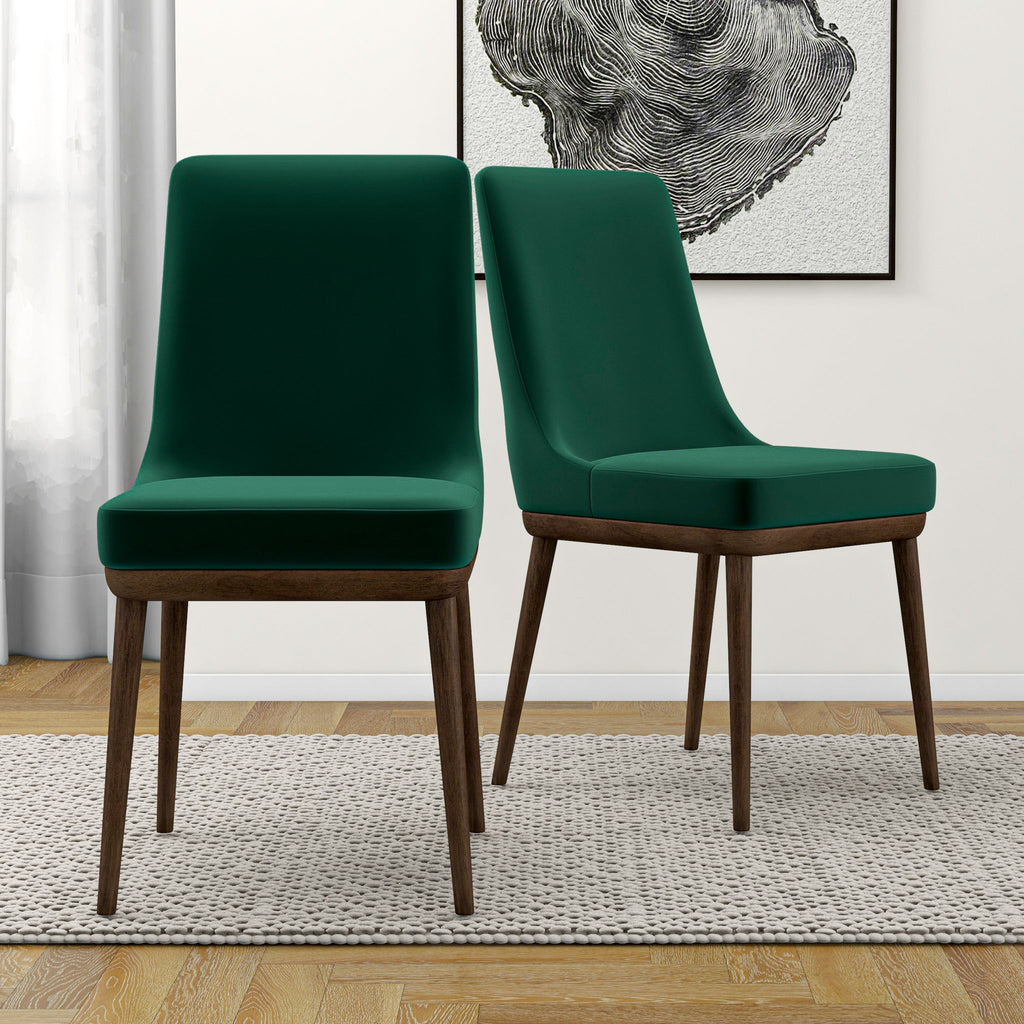 Fast Delivery Kate Mid-Century Modern Dining Chair Set of 2
