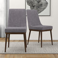 Kate Mid-Century Modern Dining Chair Set of 2