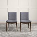 Top Quality Laura Mid-Century Modern Solid Wood Dining Chair Set of 2