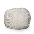Negar 5 Foot Rounded Short Faux Fur Bean Bag