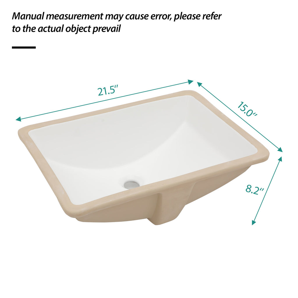 Modern Bathroom Undermount Sink