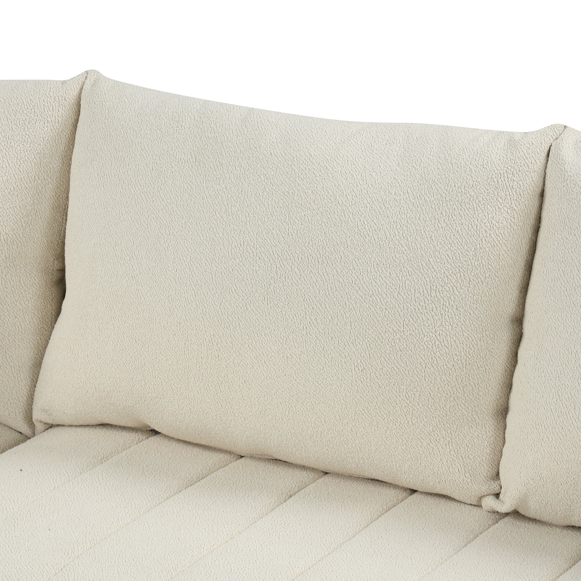 82.6" L-Shaped Sectional Pull Out Sofa Bed