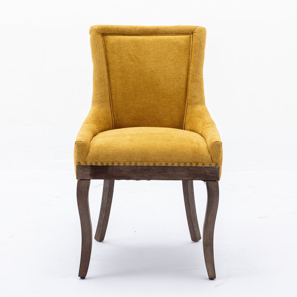 A&A Furniture Ultra Side Dining Chair Set of 2