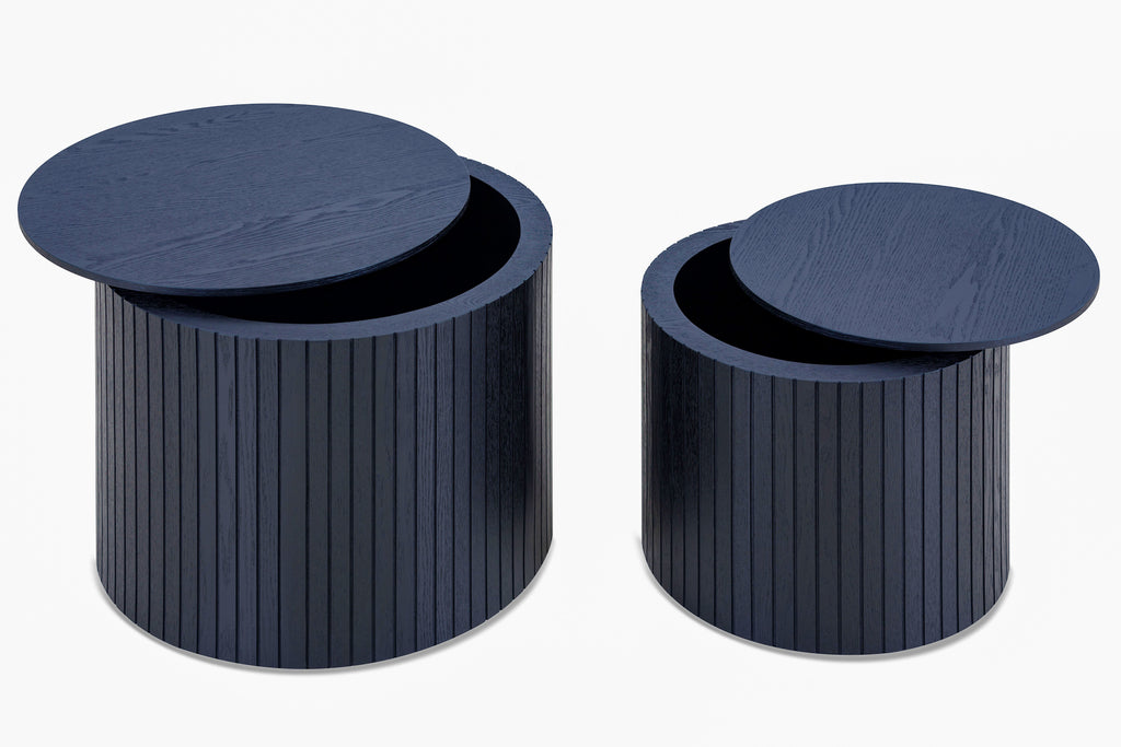 Nested Table Set - 2 Pieces in Black