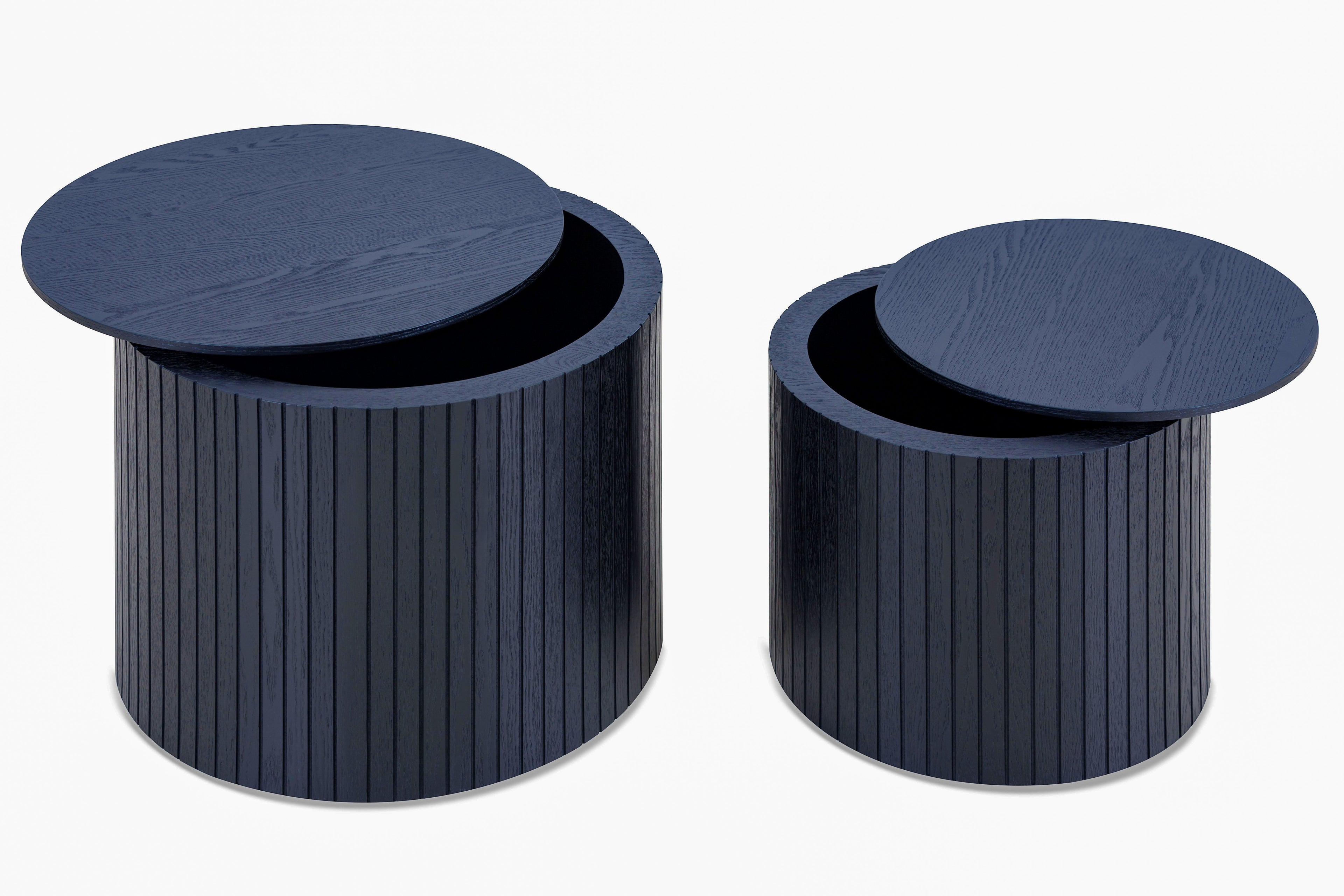 Nested Table Set - 2 Pieces in Black