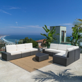 Santa Cruz Outdoor 8-Piece Sectional Set