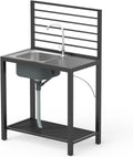 Outdoor Kitchen Island with Storage