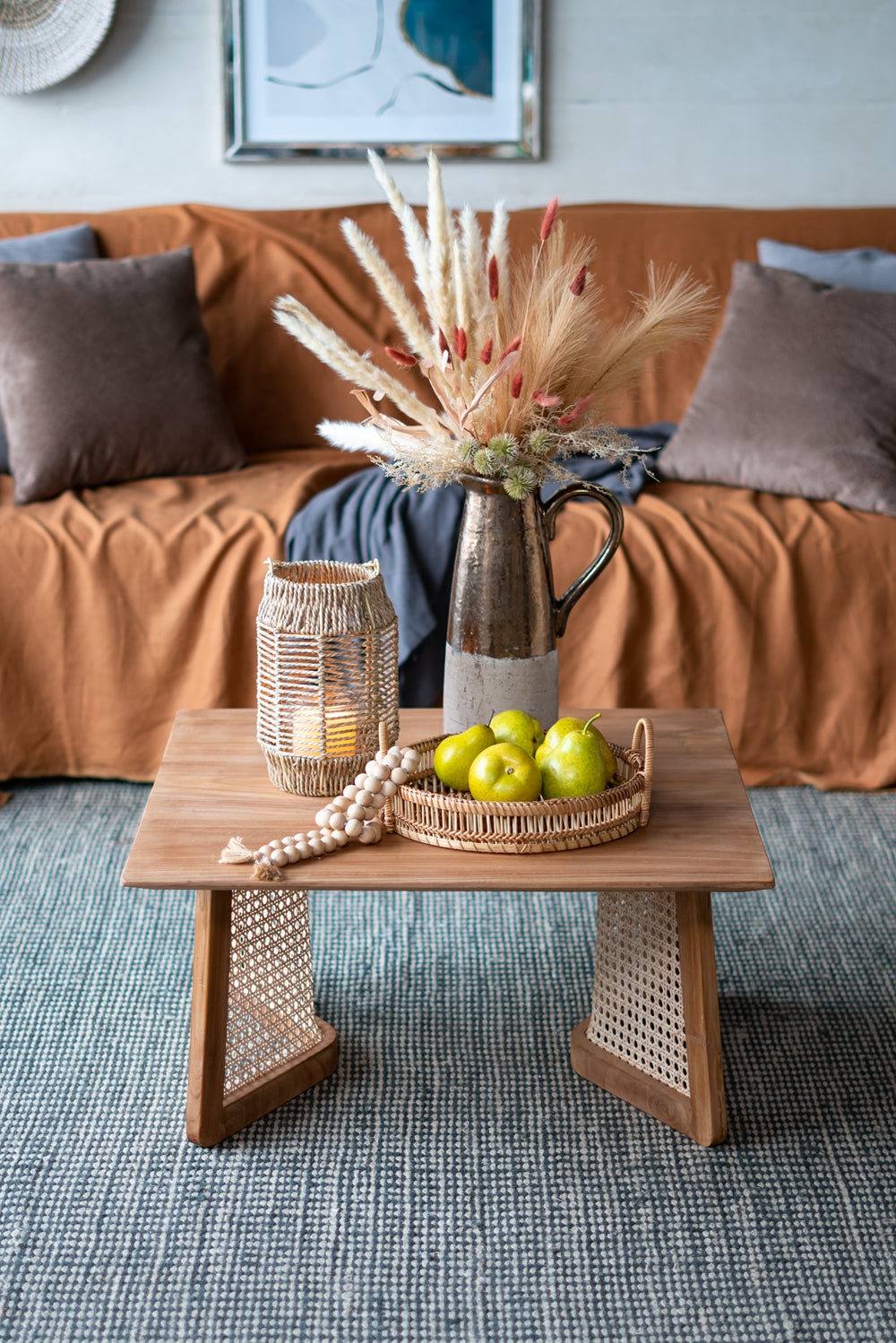27.6" Teak Coffee Table